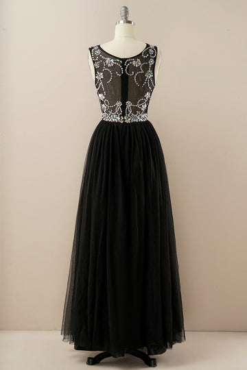 Abito da ballo in tulle per perle